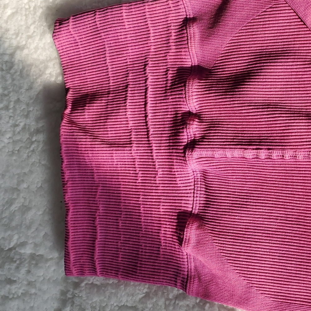 Free People FP Movement  High-Rise 7/8 Happiness Runs Leggings Raspberry Tights - Picture 5 of 12